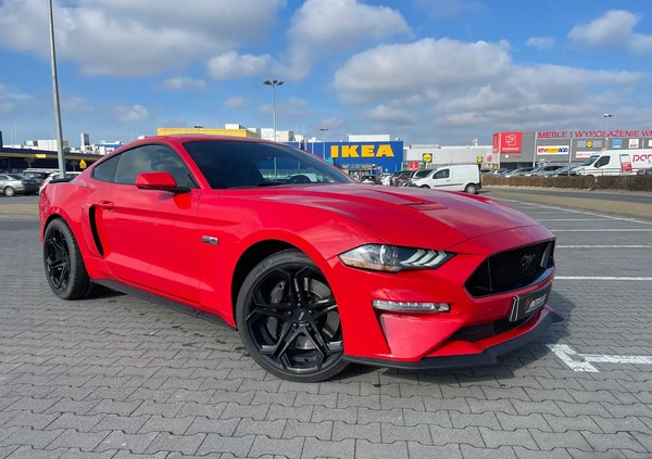 ford szczawno-zdrój Ford Mustang cena 157300 przebieg: 19000, rok produkcji 2019 z Szczawno-Zdrój